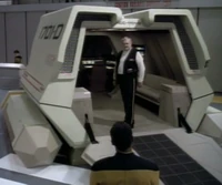 Aft section and interior of a type-6 shuttle.