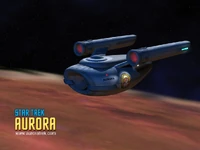 Poster from the CG fan film, Star Trek: Aurora.