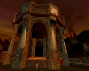 A ruined Jedi Temple