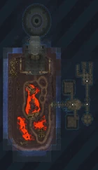 Map of Ruins of Tampeii