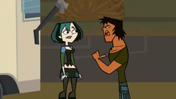 Justin confronts Gwen about Trent letting Screaming Gaffers win.