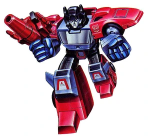 A bot of brief speech and briefer forearms.