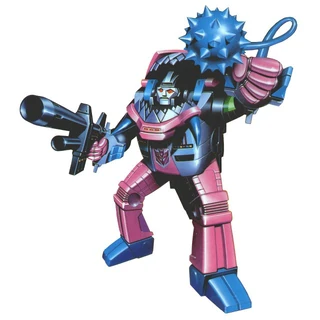 Too cute for the Decepticons, too spikey for the Autobots, and more pink than not, a young Gnaw's sense of rejection gave way to overeating.