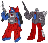And sometimes the one on the left was colored like the one on the right!