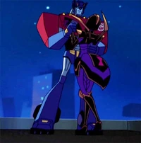 Optimus Prime is all left feet, but that's still not as many as Blackarachnia.
