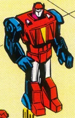 Gears hates looking more human and being Sideswipe.
