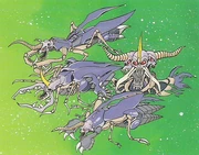 Igern (top), Vion (middle), Lenja (bottom).