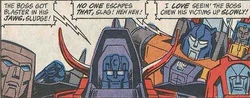 "My mon Bats don't shiv." "Leader billy berserk. Leader peg Batman, you see."