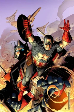 When Captain America throws his mighty shiiiiiiield, all who choose to oppose his shield must yiiiiiiiiield...