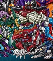 Amusingly enough, his Robots in Disguise fate was more dignified than what he would have had as a Wrecker.