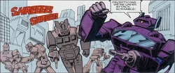 "And by 'scramble,' I of course mean, 'lurch zombie-like in every direction except at Unicron.'"