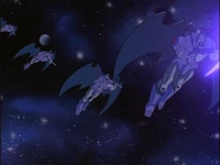 A rare moment of not being shot by Galvatron.