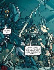Bonecrusher's pre-Earth body. Bonecrusher hates retro-designs.