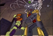Devastator and Robo-Smasher vs Omega. The 'Cons are doomed.