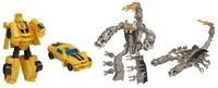 Ironically, more robot-like than the deluxe-sized one.
