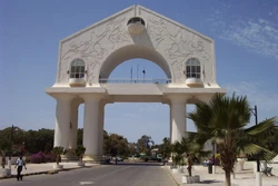 Arch 22 at the entrance to Banjul.