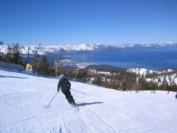 Great skiing can be had in Lake Tahoe, Nevada.