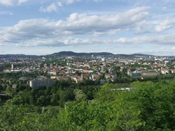 View of Oslo from Holmenkollen.