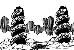 Serpent Pillars