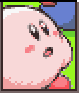 Kirby, el protagonista del juego.
