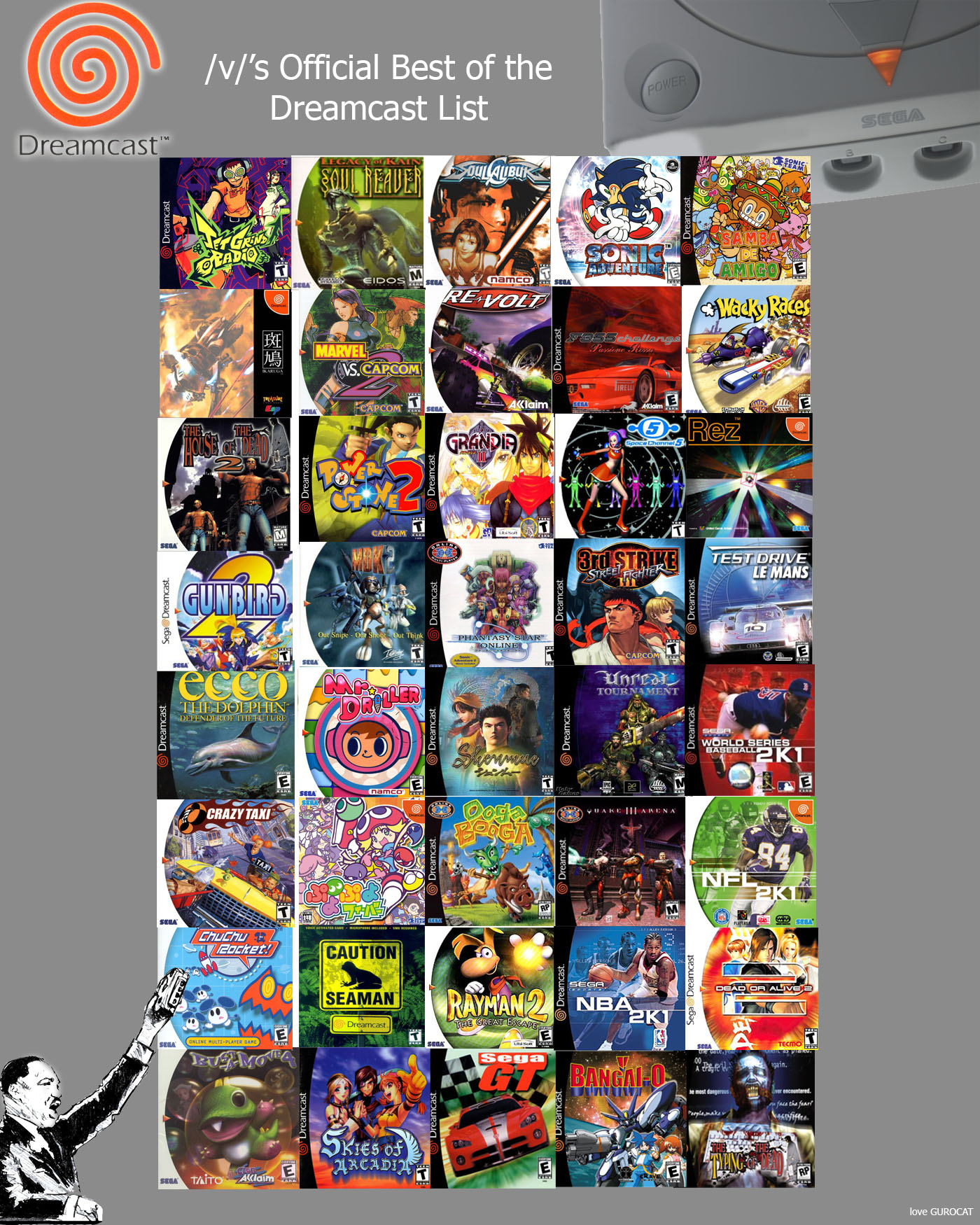 top japanese dreamcast games