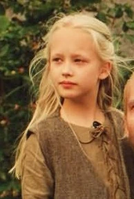 Ciri (Marta Bitner), a famous surprise child, in The Hexer TV series