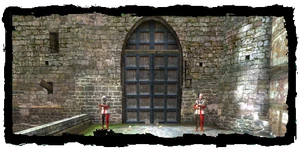 Gate to the Dike, seen from the Temple Quarter