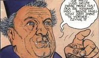 Stregobor in the "Mniejsze zło graphic novel