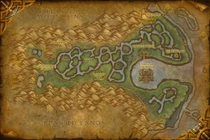 Map of Swamp of Sorrows