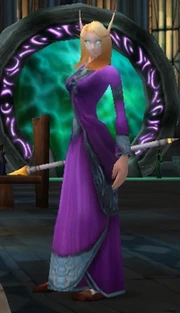 "No, I AM a high elf! I really am! Look at me! I'm not wearing red!"