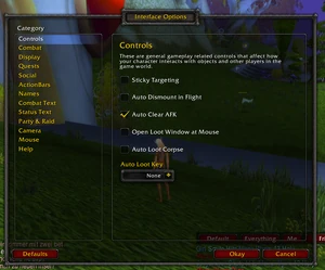 The redesigned Interface Options.