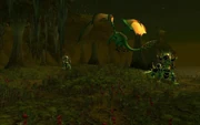 Green Dragonkin in Sorrowmurk