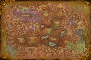Map of Eastern Plaguelands