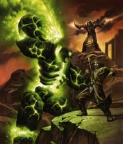 The mighty Infernal, a powerful demon.