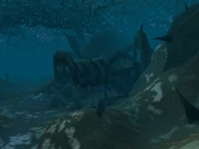 His skull is thought to be the entrance to Razorfen Downs.