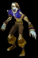 Undead male wearing The Postmaster