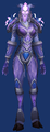 Draenei Female wearing Crystalforge Battlegear.