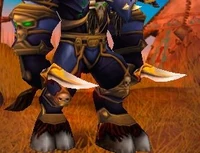 Retainer's Blade, dual wielded.