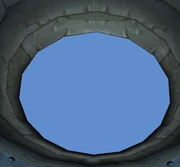The exit the Dwarven Flying Machines use.