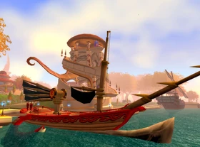 The Silvermoon's Pride at Sun's Reach Harbor.