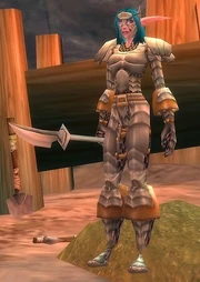 The Scythe of Elune was for a long time wielded by Velinde Starsong