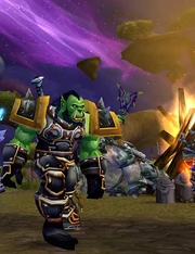 Thrall arrives in Garadar to meet with his grandmother, Greatmother Geyah.