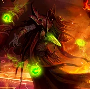 Kael'thas as he appeared after his defeat in Tempest Keep