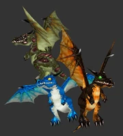Plagued, blue, and black whelps