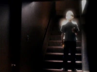 The killer sees their young son, moments before killing him