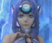 Blue eyed KOS-MOS