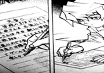 Ryo writing a letter to Amane