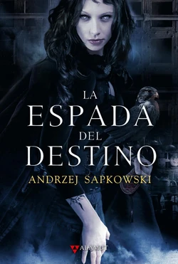 Yennefer na titulní straně španělské edice Meče osudu
