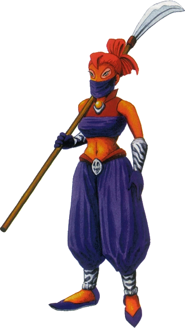 Artwork of a Gerudo from Ocarina of Time