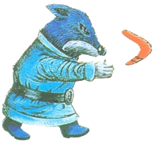 Artwork of a Goriya from The Legend of Zelda